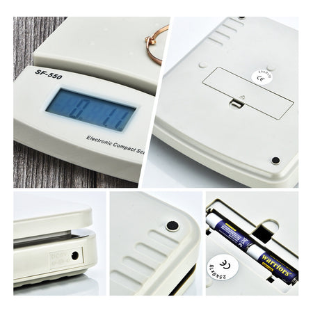 AMPUT 0.01g x 200g Precision Digital Pocket Scale with Touch Screen LCD  Display