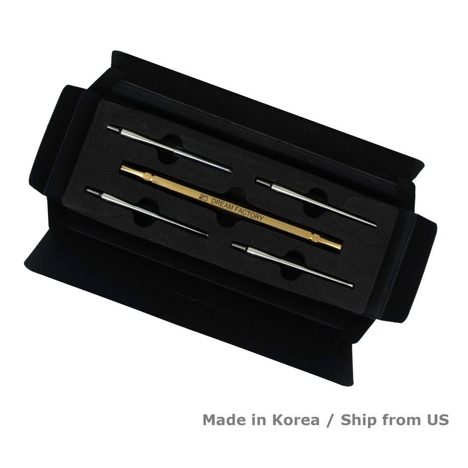 Dream Factory Leather Craft Edge Coat Stick Stylus Tool Awl Rounded Tip