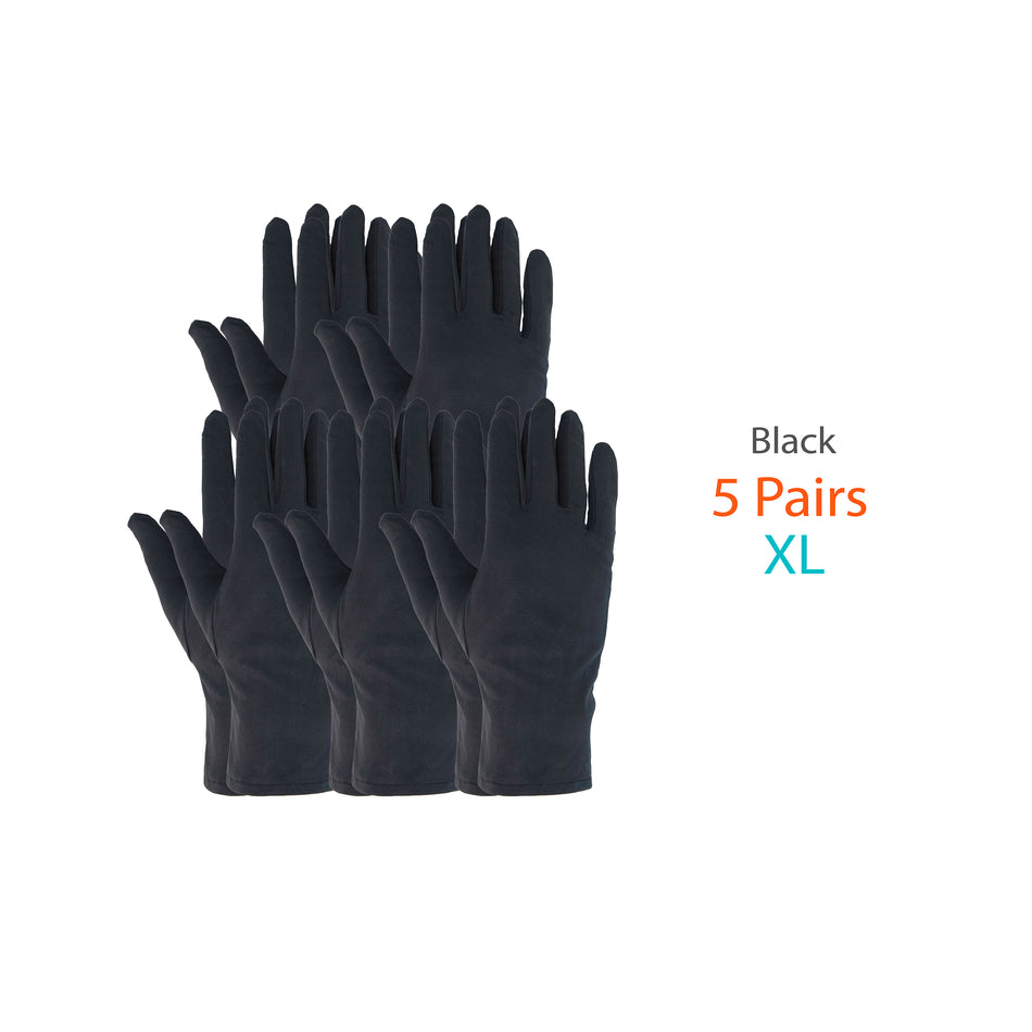 5 Pairs- 3 Sizes -South Korean Watch Jewelry Collectibles Care Cleaning Polish Gloves