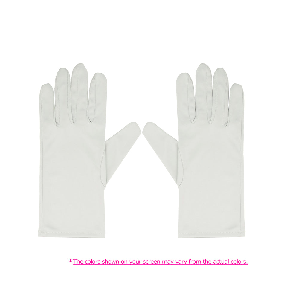 Gray - Watch Jewelry Microfiber Care Handling Polishing Gloves - 1 Pair