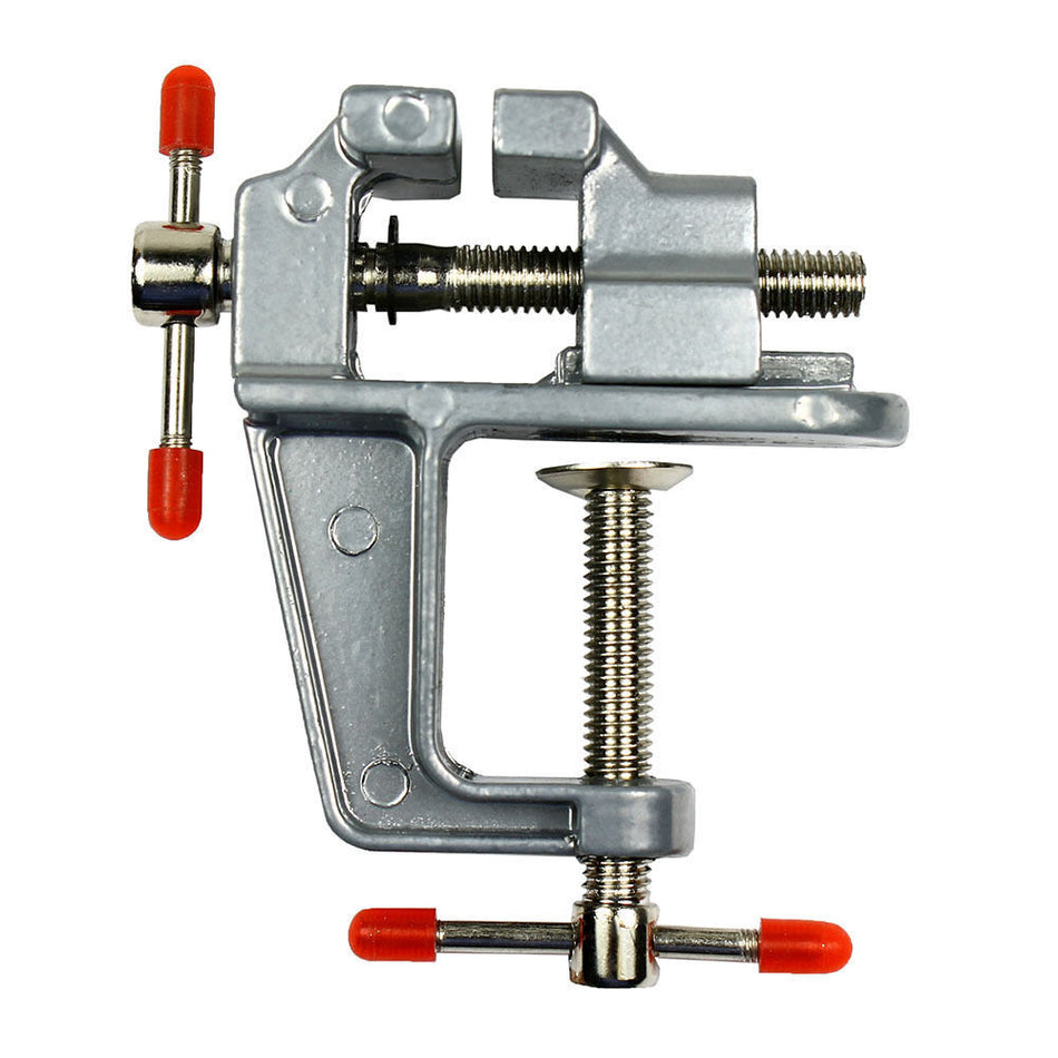 3.5" Miniature Vise Craft Jewelry Watch Repair Hobby Clamp Table Bench Vice