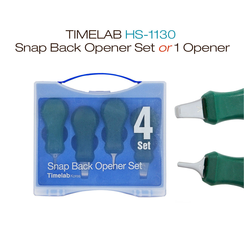 Timelab Watch Case Snap Back Knife Opener Remover A or B type